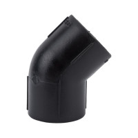 Угол Blue Ocean полипропиленовый 20x45 градусов UV-pro с защитой от ультрафиолета черный PPRF/45E-UV(Bk)-20