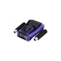 Складной ролик для пресса Starfit RL-108 черный/фиолетовый УТ-00019237