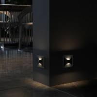 Встраиваемая LED подсветка WERKEL черный матовый a060197