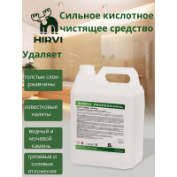 Гель для удаления ржавчины и минеральных отложений HIRVI Minty Smell Sanita 5л 320а023