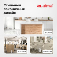 Ведро-контейнер для мусора урна с педалью LAIMA Classic Plus, 5 литров, зеркальное, Турция 608112