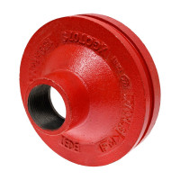 Переход под резьбу GROOVEX 6"x1 1/2", 159x48 мм, ДУ 150x40 мм PR15948