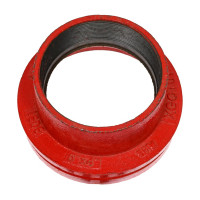 Переход под резьбу GROOVEX 6"x4", 159x114 мм, ДУ 150x100 мм PR159114