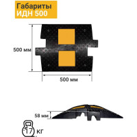 Двухканальный кабель-канал Технология ККР-500 d34 00000007431