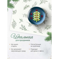 Скатерть для пикника BOYSCOUT 110x140 см, отрывная, биоразлагаемая, 5 шт. в рулоне 61900