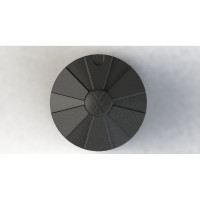 Рециклинговая емкость с крышкой Asplast рц2000д EL-22P-CA-RC2000L-DB