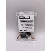 Комплект графитовых щеток 2 шт, Hilti, OEM 74718/74719/as Asein 1792J