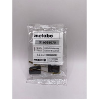 Комплект графитовых щеток 2 шт, Metabo, OEM 316035070/as Asein 1899.03J
