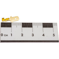 Плоский неизолированный разъем КВТ РП-П 1,5-(4,8) 85671