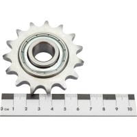 Натяжная звездочка на шариковых подшипниках ISKRA для цепи 08B, Z=15, 1/2"x5/16" PC09015 PHC 08B-1 B15 PC09015