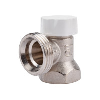 Запорно-балансировочный угловой клапан STOUT Svl-1156-100015 1/2" (с дополнительным уплотнением) RG008VL0HPSIBT