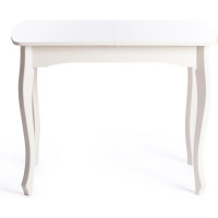 Стол Tetchair Caterina provence бук, МДФ, 100+30x70x75 см, ivory white 19129