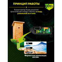 Биоактиватор жидкий для дачных туалетов и выгребных ям 750 мл Expel TS10002