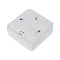 Распаячная коробка ЭРА BSW757528 без клеммы 75x75x28мм белая IP40 Б0058704