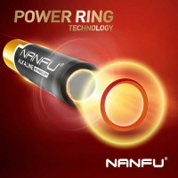 Батарейка NANFU alkaline aaa 10+2шт./бл 6901826017774 LR03 12B(10+2)