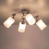 Люстра с поворотными плафонами Citilux Сиерра Алюминий CL119240