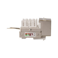 Вставка Keystone WRline WR-KJ-RJ45-C5E-SH-90 Jack RJ-45, 90 градусов, категория 5e, экранированная, заделка тип 110 505213