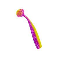 Виброхвост Helios hs-3-027 chebak 3.15"/8 см, fio acid lemon, 7шт 00000134920
