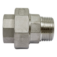 Американка TITAN LOCK нержавеющая (AISI304) 1", ВР/НР TL1UFM