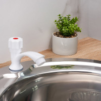 Кран для одной воды РМС из высокопрочного пластика PL3-269F