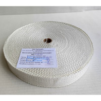 Кремнеземная лента ЭКОВУЛ (EKOWOOL) МКЛ-2,0(35), 25 метров, ширина 35 мм, толщина 2 мм 10029