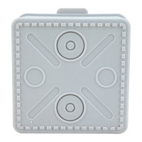 Распаечная коробка IEK КМ41238 80x80x50мм о/к ip54 7 вводов (7035) UKO31-080-080-050-K03-54