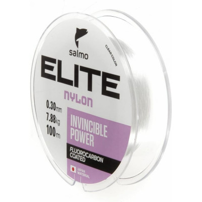 SALMO Леска моно. Elite FLUORO COATED NYLON 100/030 4118-030