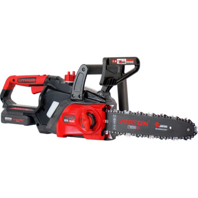 Аккумуляторная бесщеточная цепная пила VERTON Garden Green Pro BCS-2012 01.14201.14202