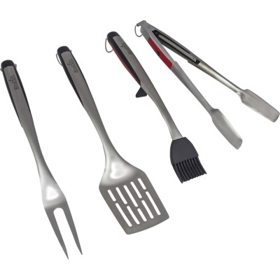 CHAR BROIL Набор инструментов Char-Broil 4 шт (лопатка+щипцы+кисть+вилка) 7710