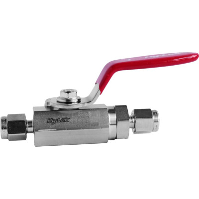 Hy-Lok ; шаровой кран 110й серии из нержавеющей стали s316 , 1/8 - 1/8 BV-H-2T-PK