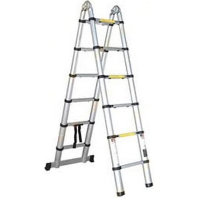 STARTUL Лестница телескопическая алюминиевая 440 см 15 кг ST9733-044