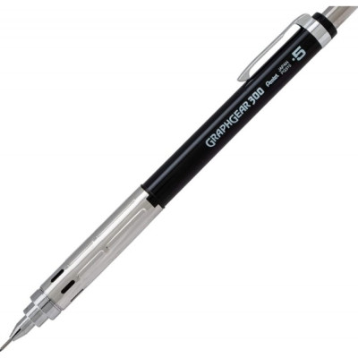 Pentel Карандаш автоматический GraphGear 300 0.5 мм PG315-AX черный корпус 692933