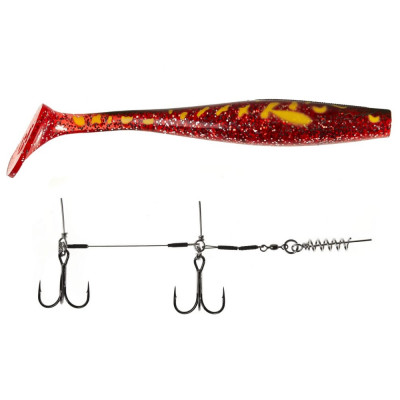 Виброхвосты Lucky John LJ 3D BBS Series KUBIRA SWIM SHAD 140433SET-PG25