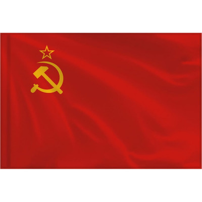 STAFF Флаг Ссср 90x135 см, полиэстер, , 550229