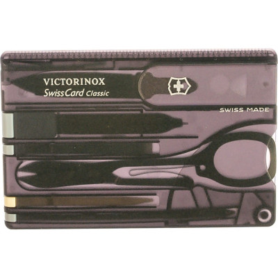 Швейцарская карточка Victorinox SwissCard Onyx 0.7133.T3