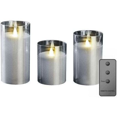 ФАZА Свечи CL7-SET3-sr (3 свечи, пульт ДУ, серебро.) 5018792