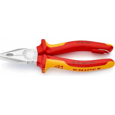 Комбинированные плоскогубцы Knipex KN-0306180T