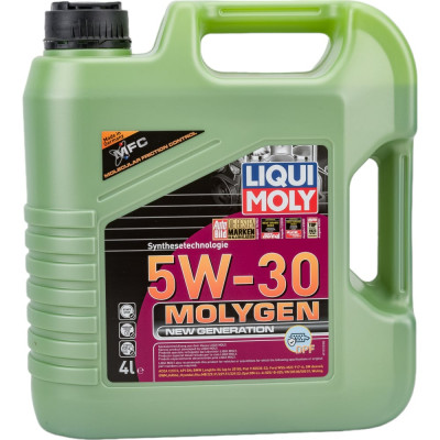 LIQUI MOLY НС-синт. мот.масло Molygen New Generation DPF 5W-30 /4л/ 21225