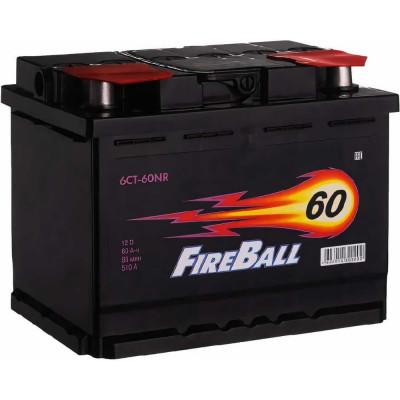 Аккумулятор FIRE BALL 6ст 60 NR 510 А CCA 560108020