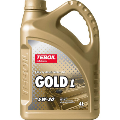 Моторное масло TEBOIL Gold L 5w-30, 4 л 3453935