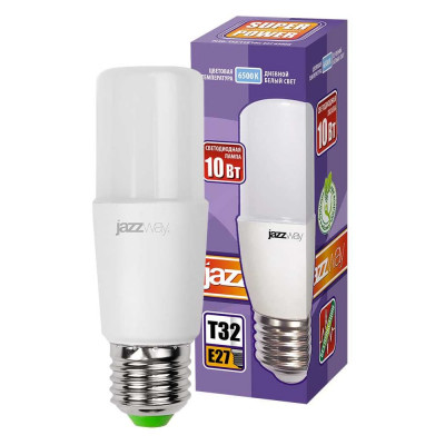 Jazzway Лампа PLED- T32/115 10w E27 6500K 800Lm 100-240V 5000858