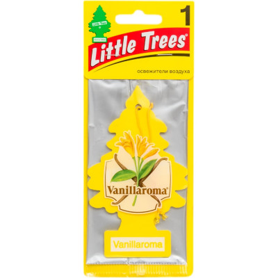 Car-Freshner Ароматизатор Ёлочка Аромат ванили Vanillaroma U1P-10105-RUSS