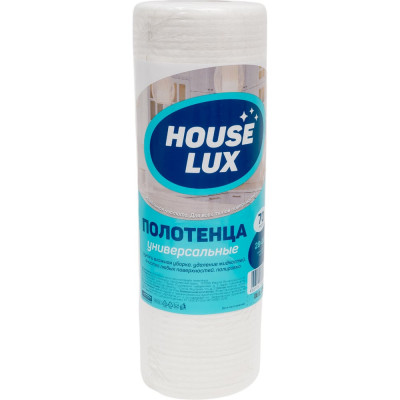 House Lux Полотенце универсальное многоразовое 23x22см в рулоне 70шт 48255 82552