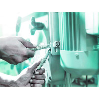 Набор комбинированных трещоточных ключей 10 - 19 мм Wera WE-073290