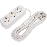 Сетевой удлинитель с заземлением, 3-местный, 5м У3-Е LUX 4606400414650