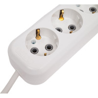 Сетевой удлинитель с заземлением, 3-местный, 5м У3-Е LUX 4606400414650
