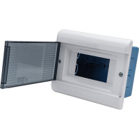 Щиток СП 4 модуля с дверцей 140х112х70 ГСК Рувинил 68224