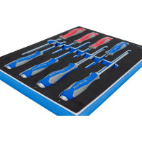 Набор силовых отверток (ложемент, 8 предметов) KING TONY 9-30208MRV