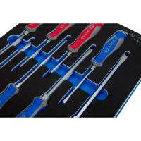 Набор силовых отверток (ложемент, 8 предметов) KING TONY 9-30208MRV