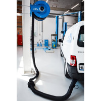 Катушка со шлангом для вытяжки отработанных газов Trommelberg 10 м, 75 мм HR80-10/75